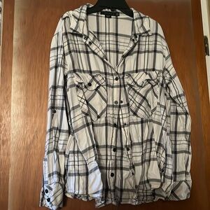 Sanctuary, Boyfriend style flannel.